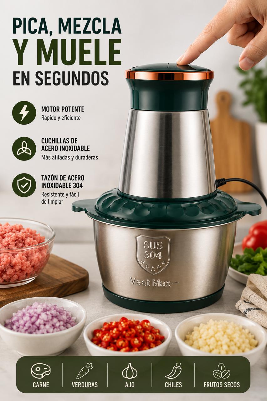 Picadora Eléctrica de alimentos