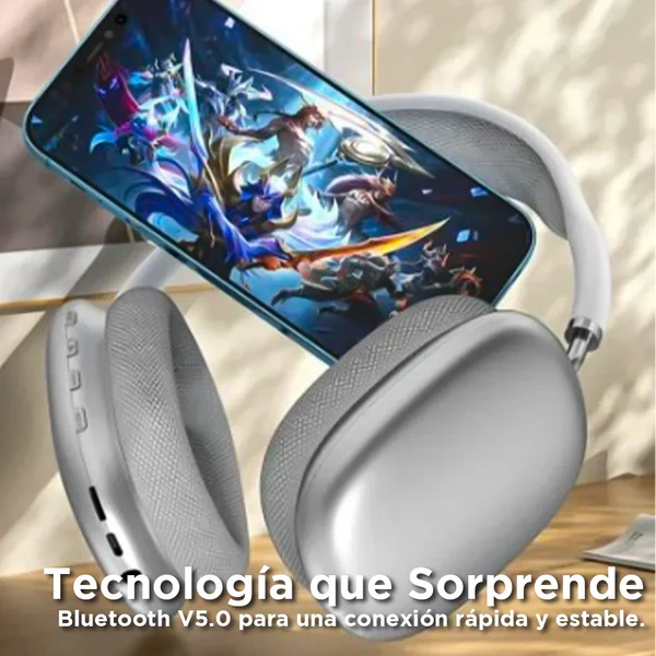 Auriculares Bluetooth Diseño Moderno y Sonido Potente - Nimbus Pro Max