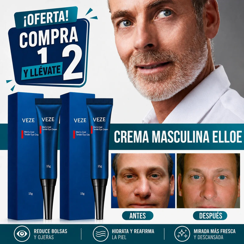 Veze Men - Crema Antiedad para Hombres - Compra 1 y llévate 2