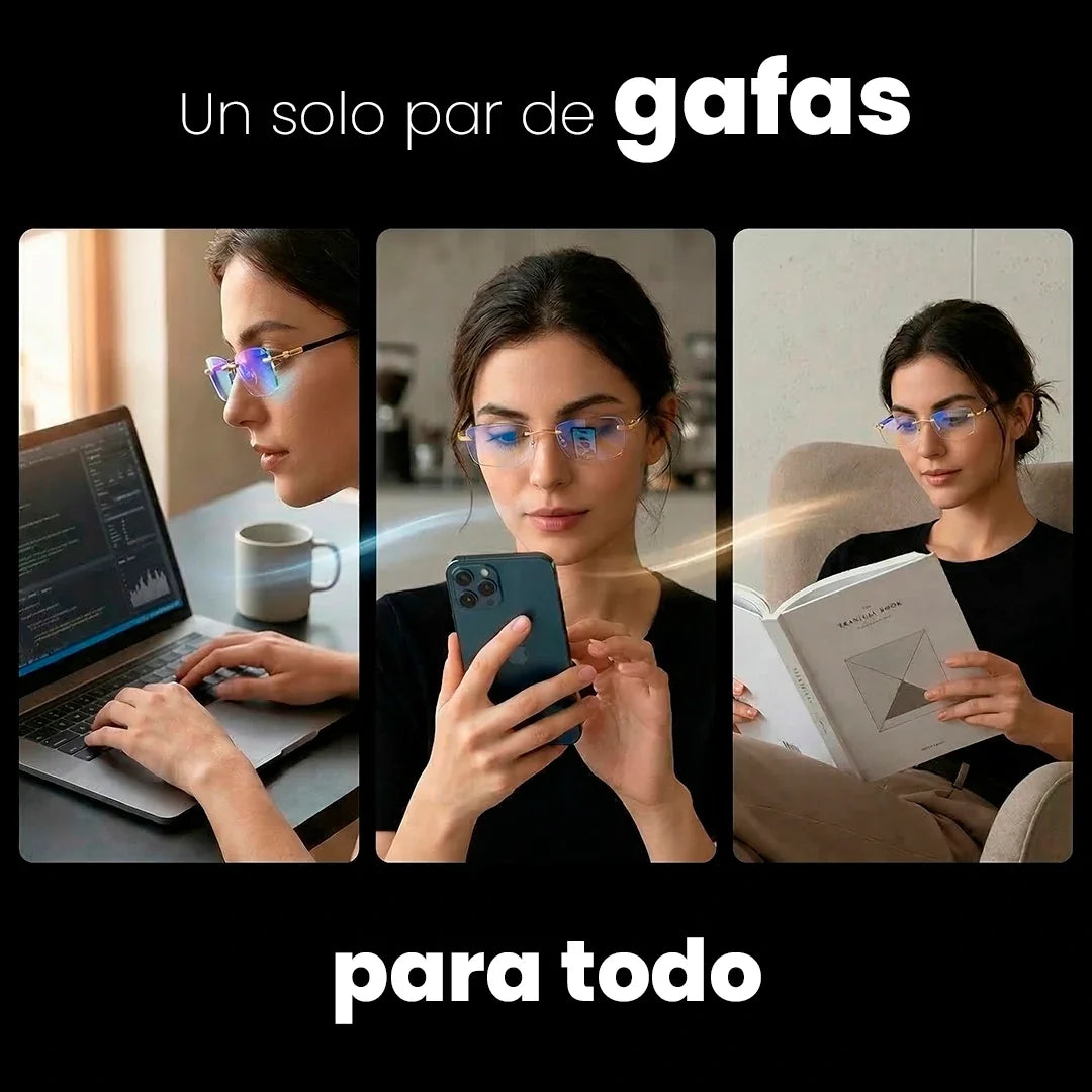 Compra 1 y Llévate 2 - Gafas ClariView 3 en 1 Confort Visual