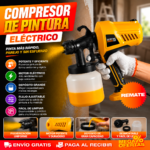 Compresor de Pintura Eléctrico Multifuncional – Pinta Parejo Como Profesional Sin Brocha