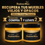 RestoreMax - Renueva Tus Muebles de Madera Viejos y Opacos - Compra 1 y Llévate 2